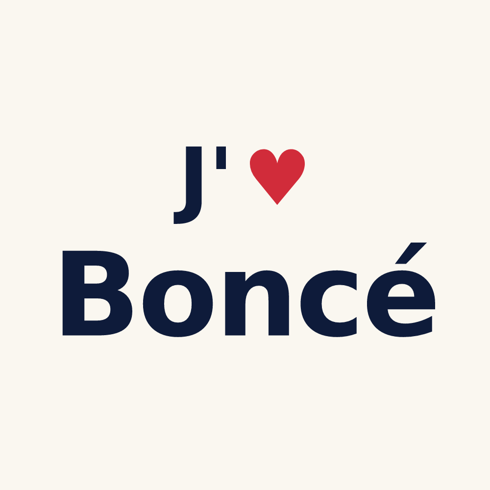 Tasse personnalisée Boncé — design J'aime Boncé