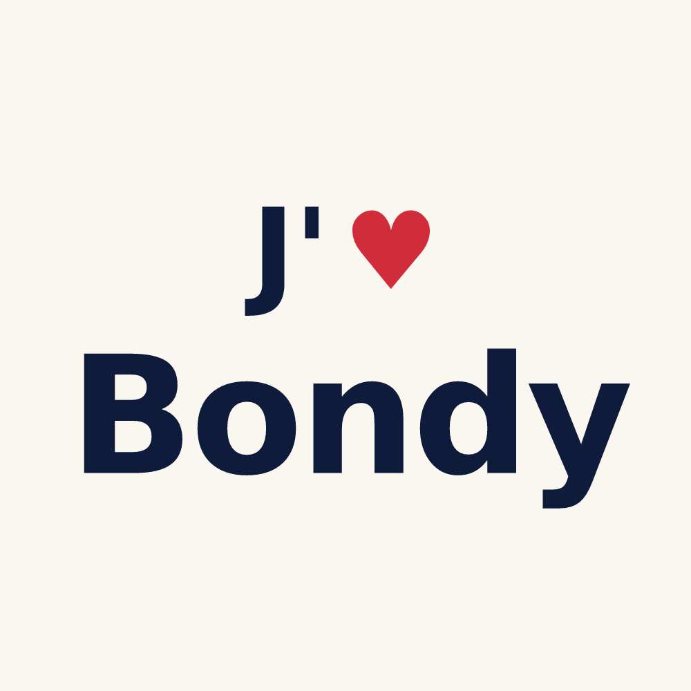 Tasse personnalisée Bondy — design J'aime Bondy