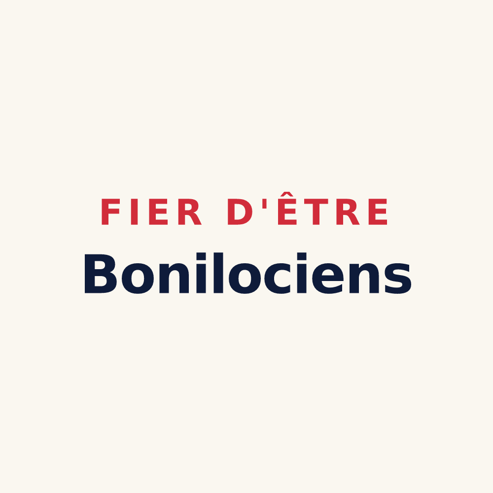 Tasse « Fier d'être Bonilociens » — design pour Bonlieu-sur-Roubion