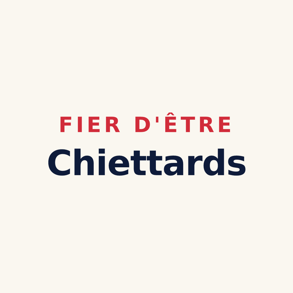 Tasse « Fier d'être Chiettards » — design pour Bonlieu