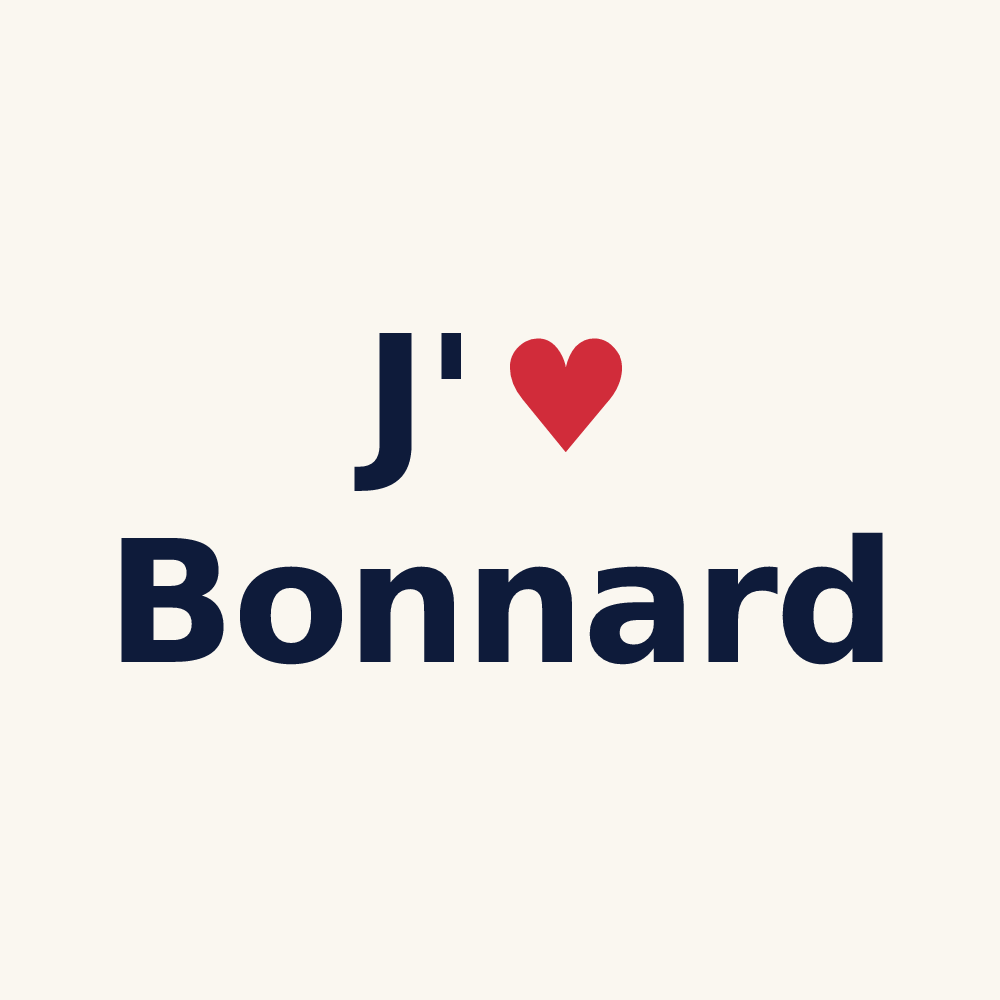 Tasse personnalisée Bonnard — design J'aime Bonnard