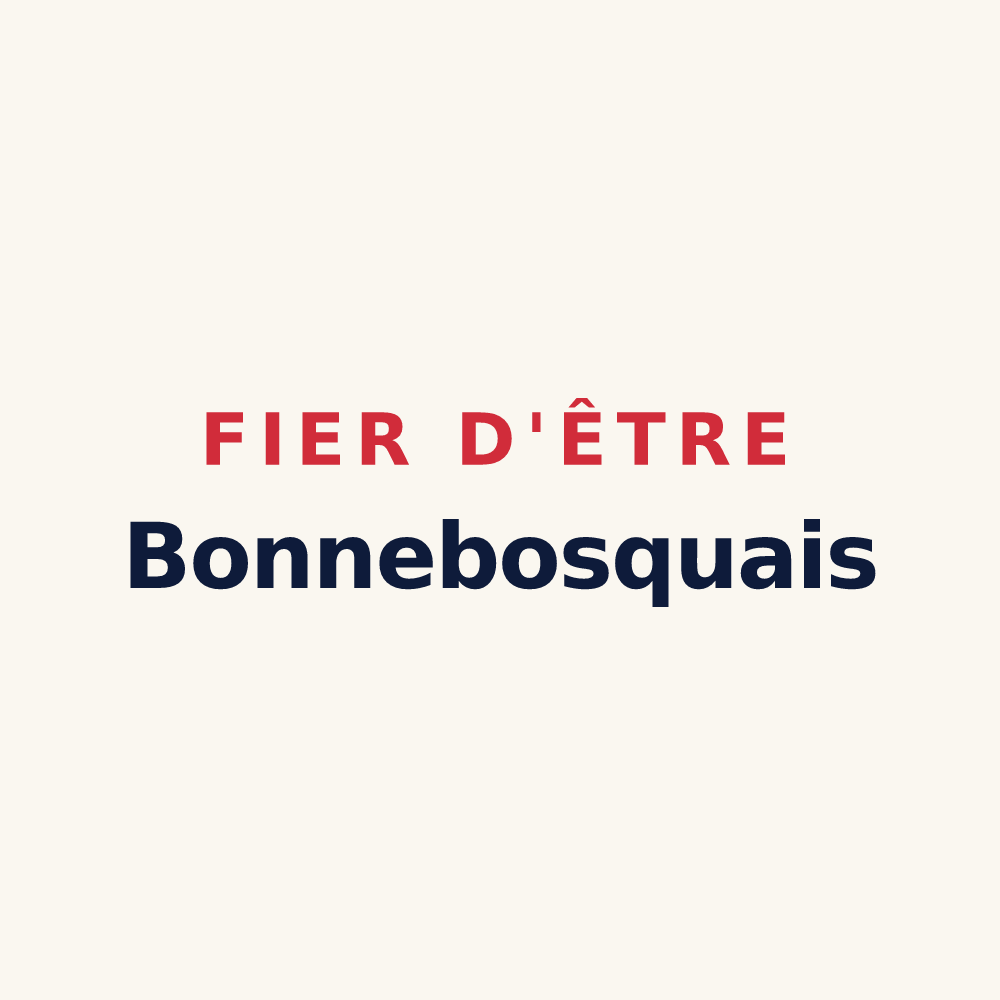 Tasse « Fier d'être Bonnebosquais » — design pour Bonnebosq