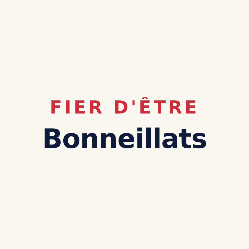 Tasse « Fier d'être Bonneillats » — design pour Bonneil