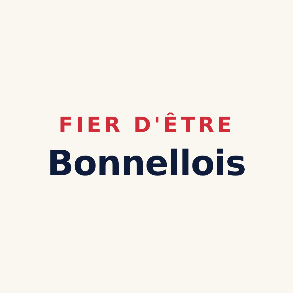 Tasse « Fier d'être Bonnellois » — design pour Bonnelles