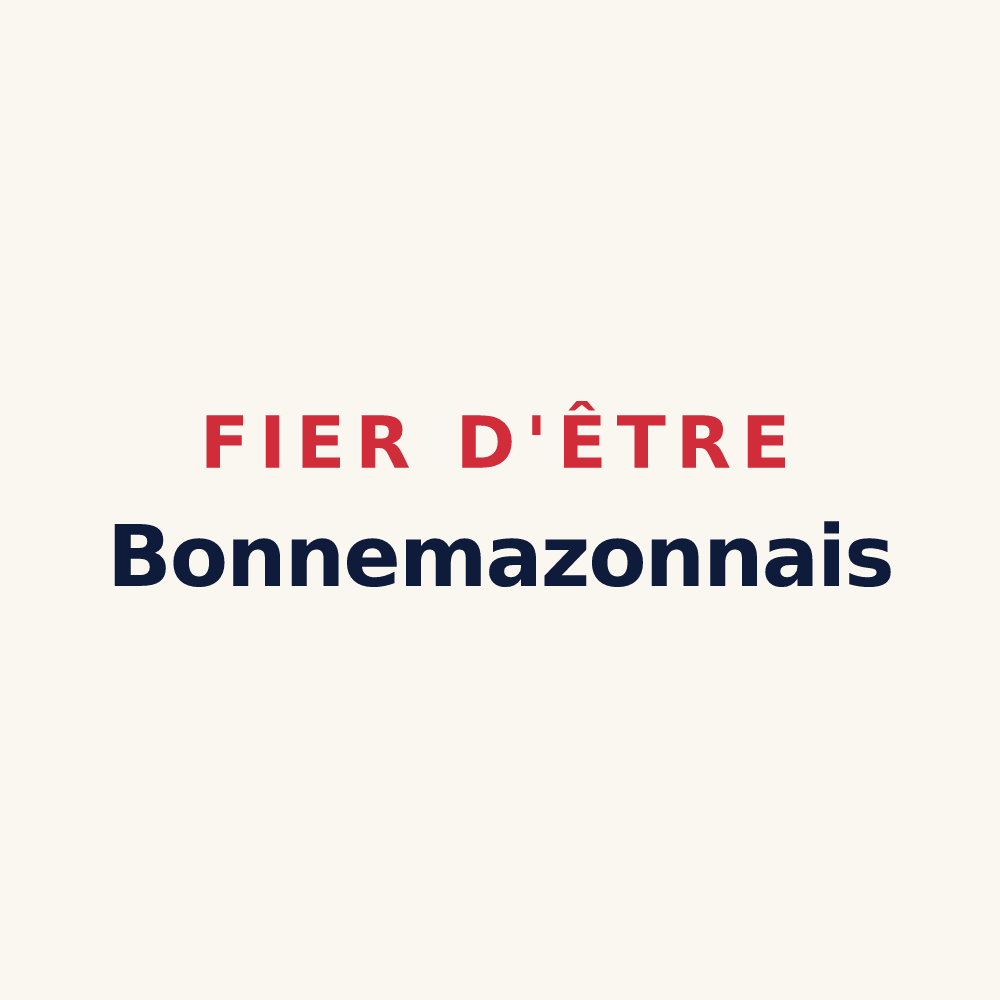 Tasse « Fier d'être Bonnemazonnais » — design pour Bonnemazon