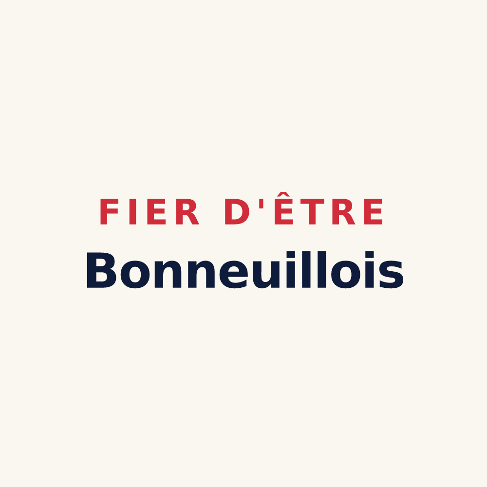Tasse « Fier d'être Bonneuillois » — design pour Bonneuil-les-Eaux