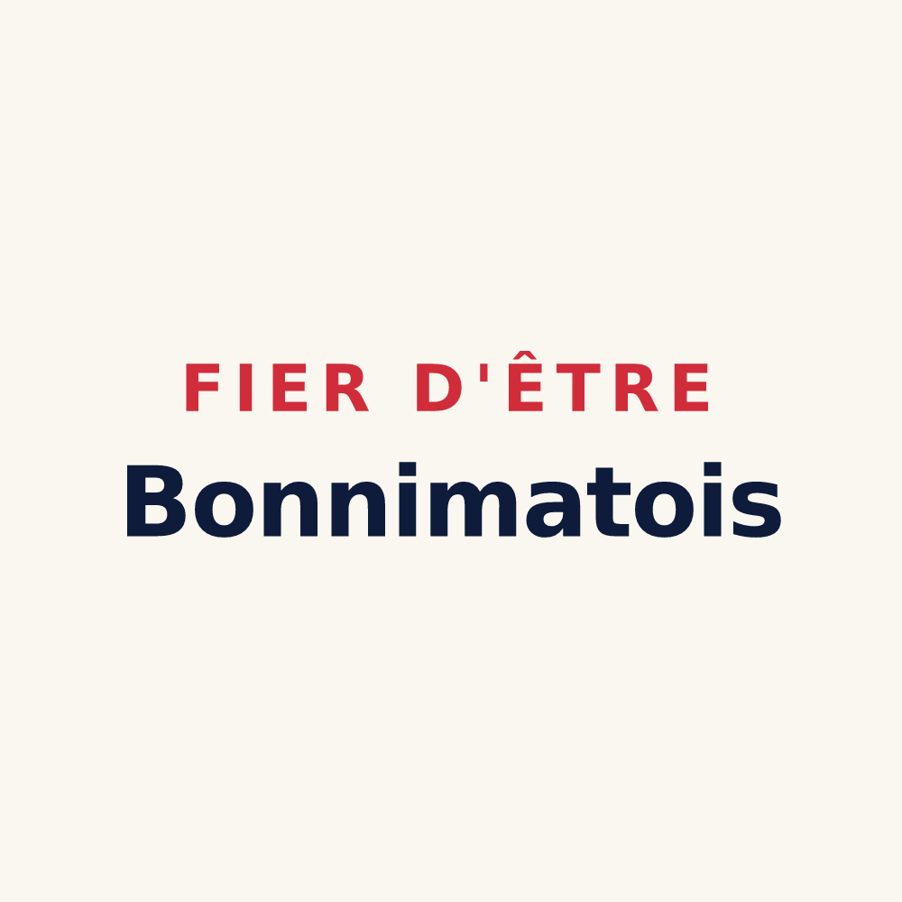 Tasse « Fier d'être Bonnimatois » — design pour Bonneuil-Matours