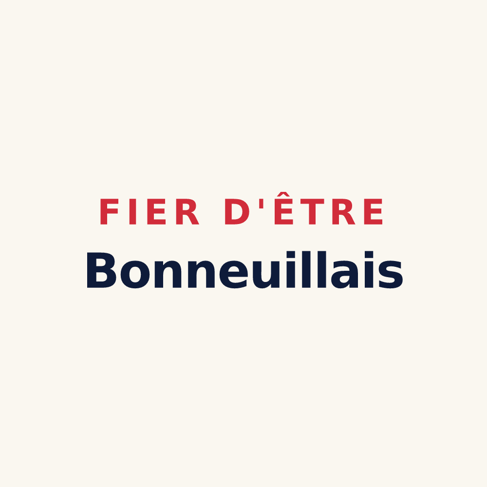 Tasse « Fier d'être Bonneuillais » — design pour Bonneuil