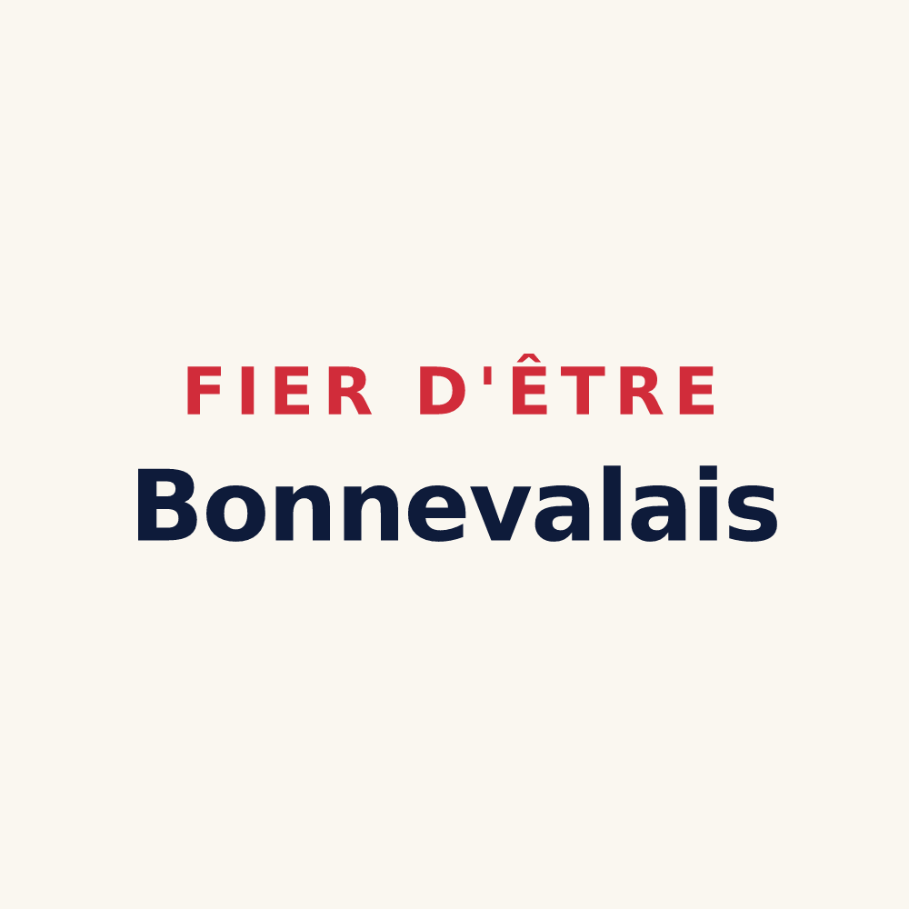 Tasse « Fier d'être Bonnevalais » — design pour Bonneval