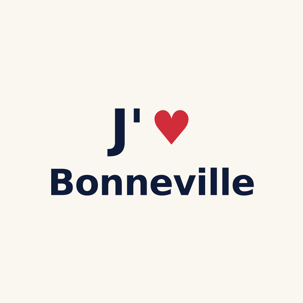 Tasse personnalisée Bonneville — design J'aime Bonneville