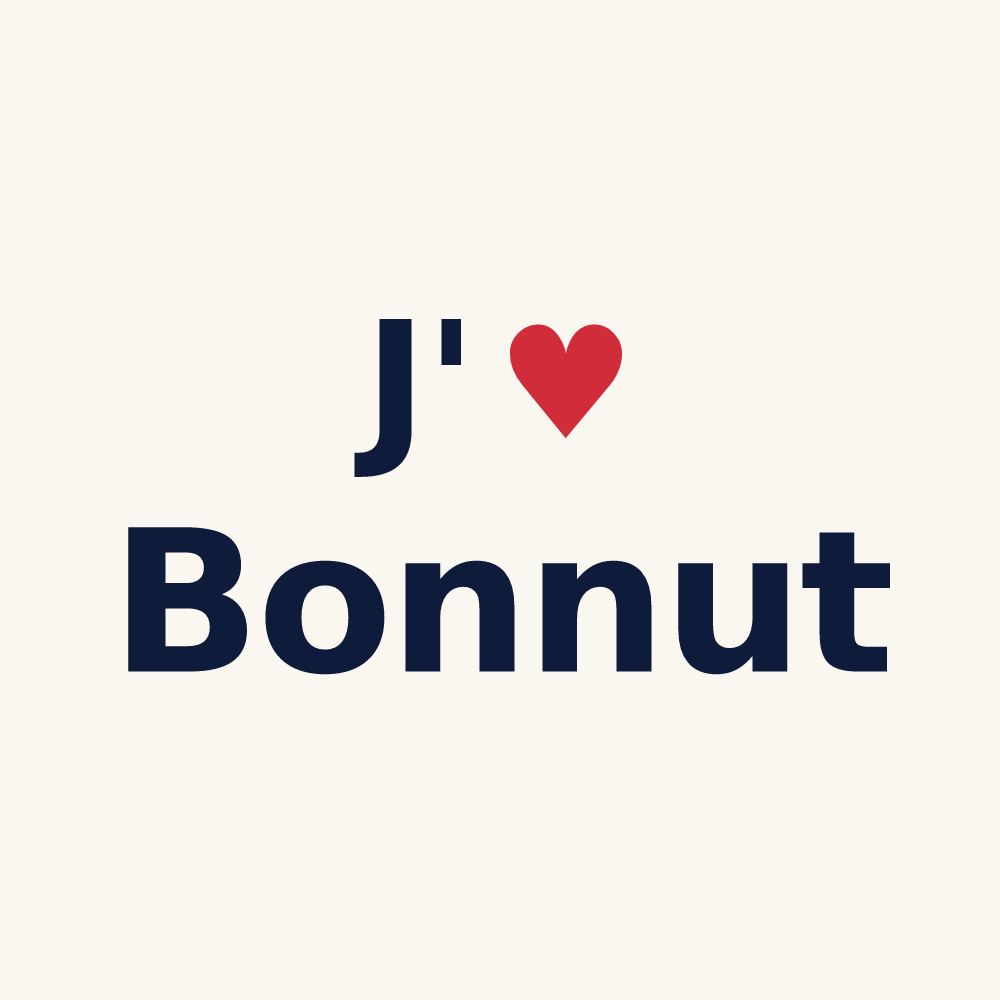 Tasse personnalisée Bonnut — design J'aime Bonnut