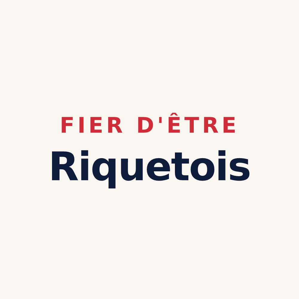 Tasse « Fier d'être Riquetois » — design pour Bonrepos-Riquet