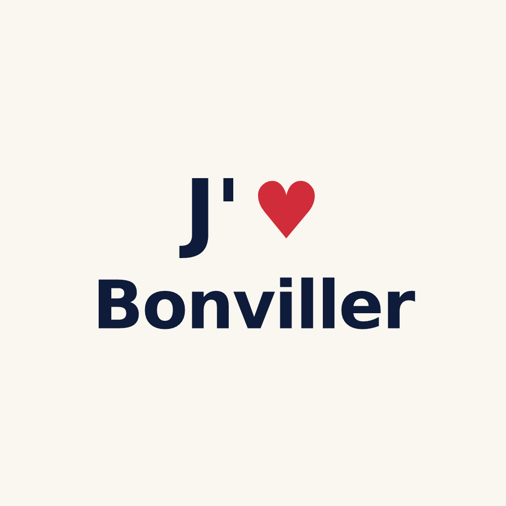 Tasse personnalisée Bonviller — design J'aime Bonviller