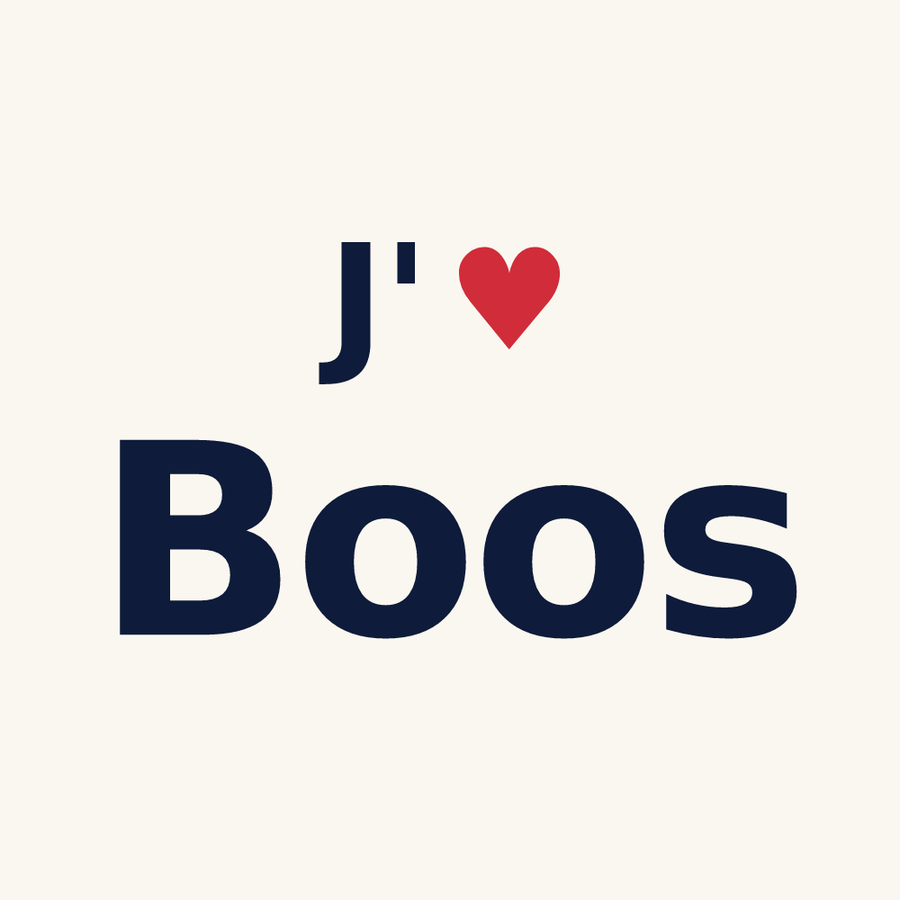 Tasse personnalisée Boos — design J'aime Boos
