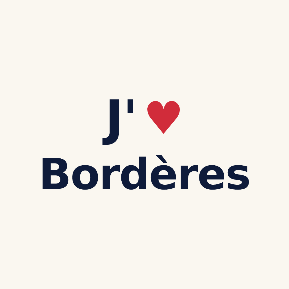 Tasse personnalisée Bordères — design J'aime Bordères