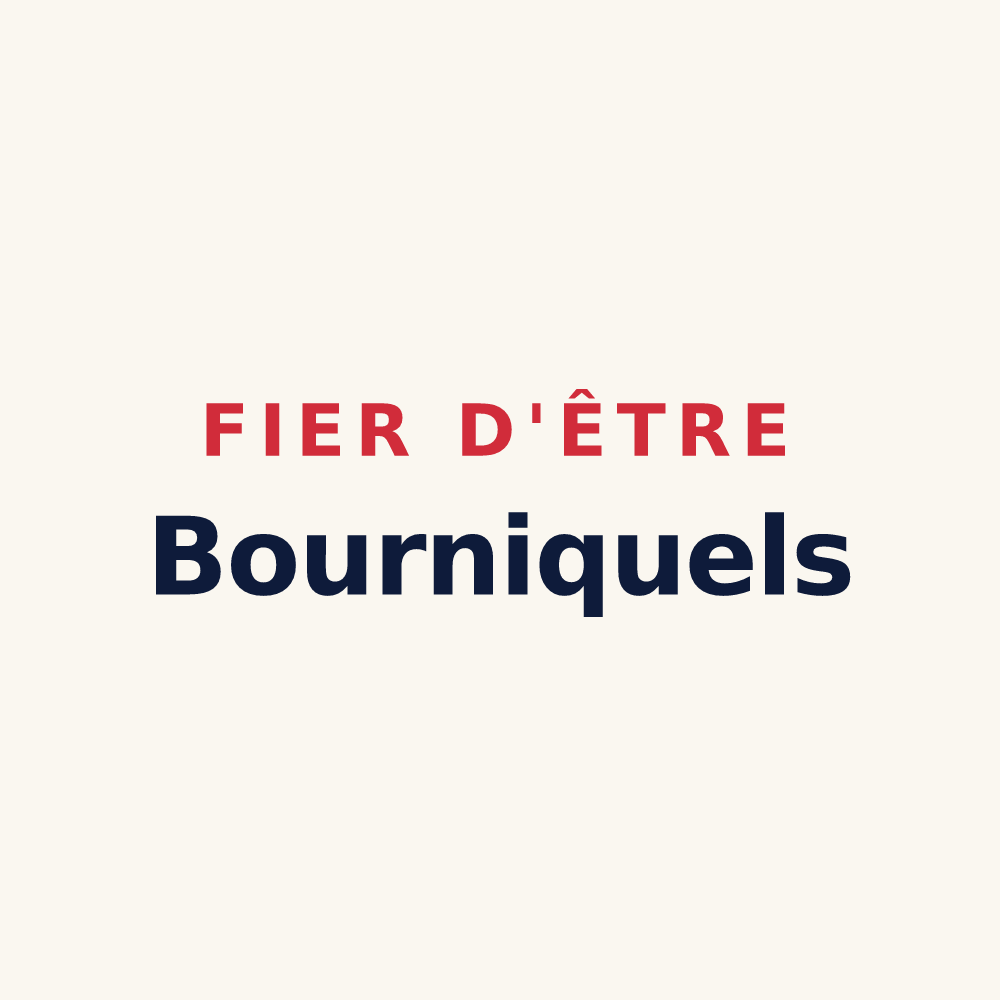 Tasse « Fier d'être Bourniquels » — design pour Borne