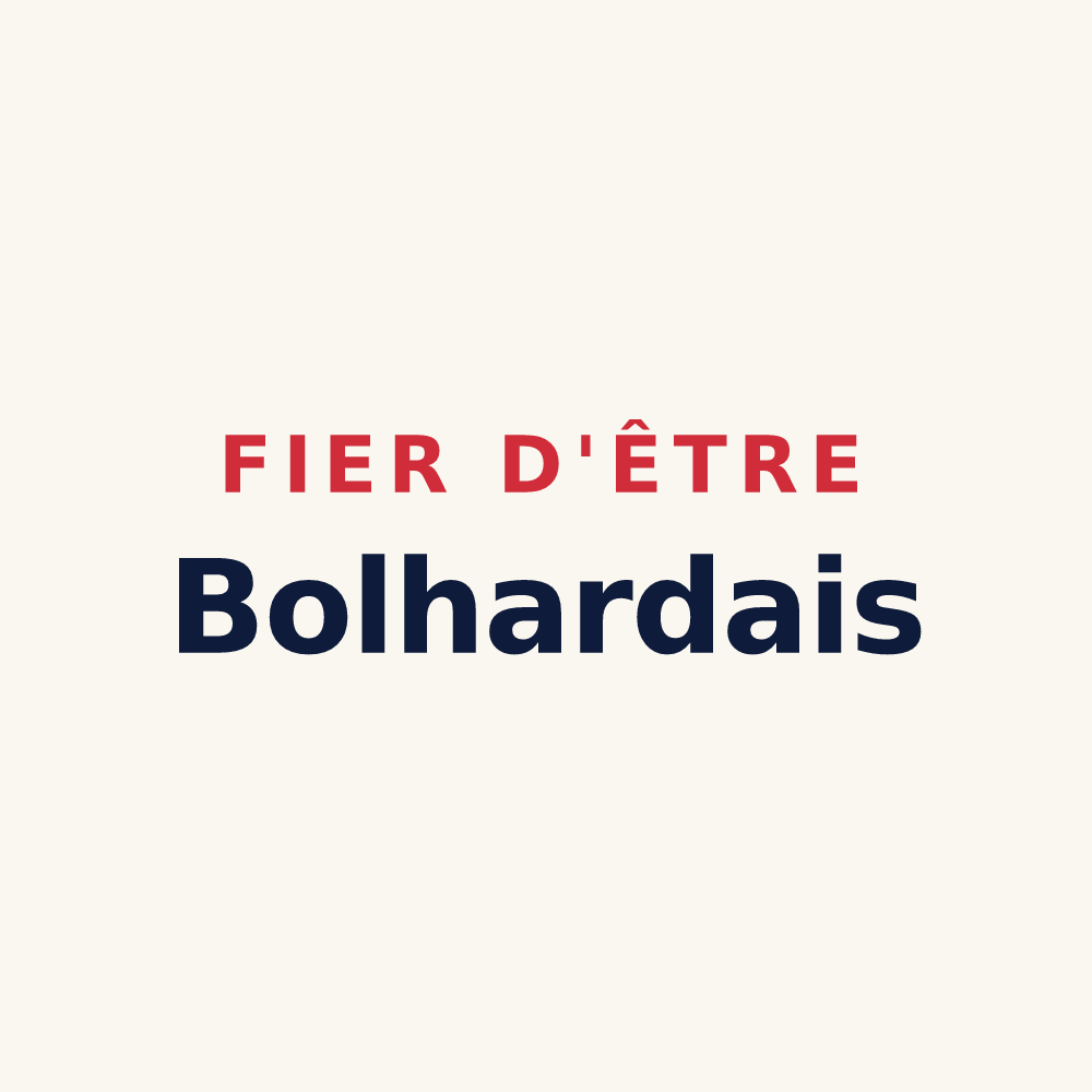 Tasse « Fier d'être Bolhardais » — design pour Bosc-le-Hard