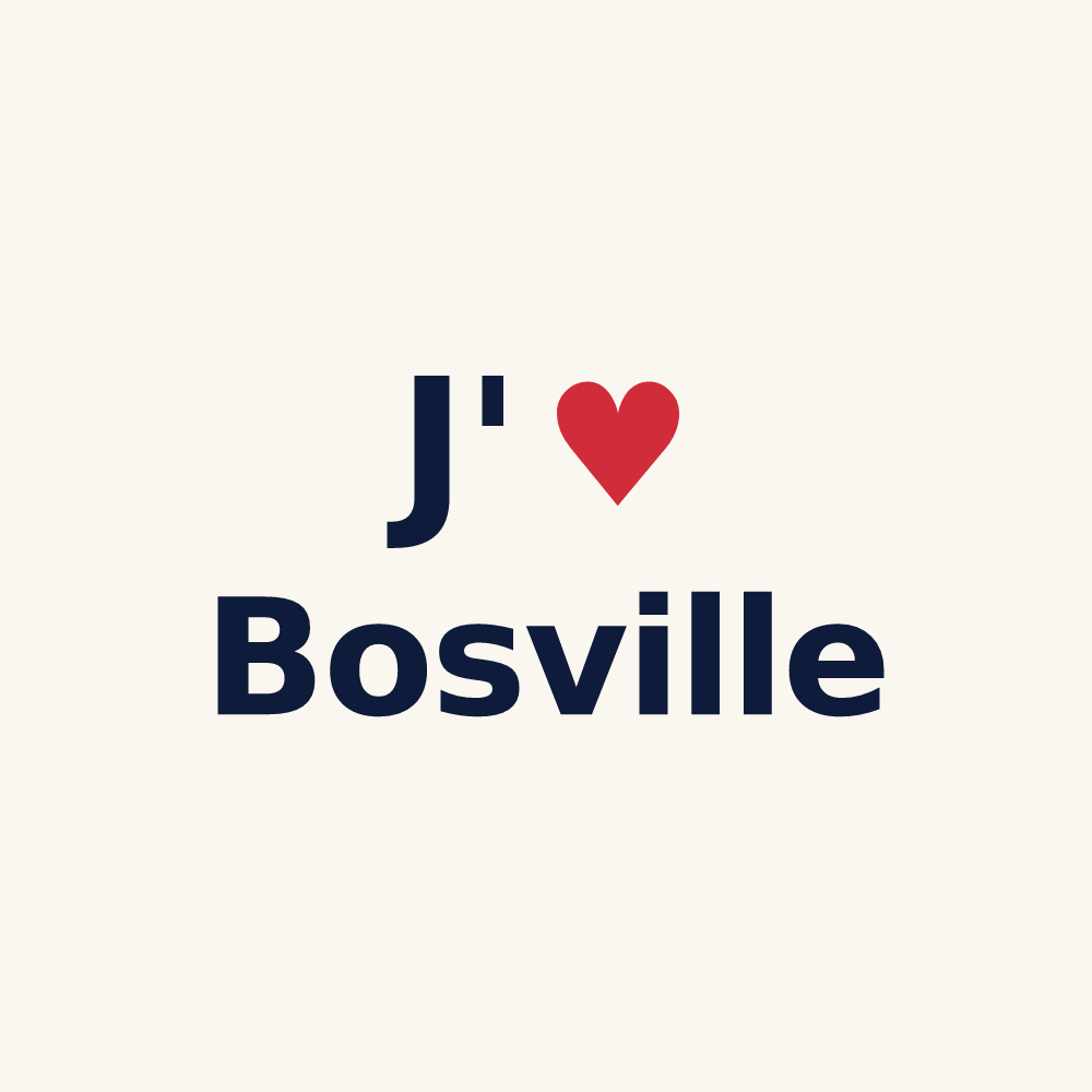 Tasse personnalisée Bosville — design J'aime Bosville