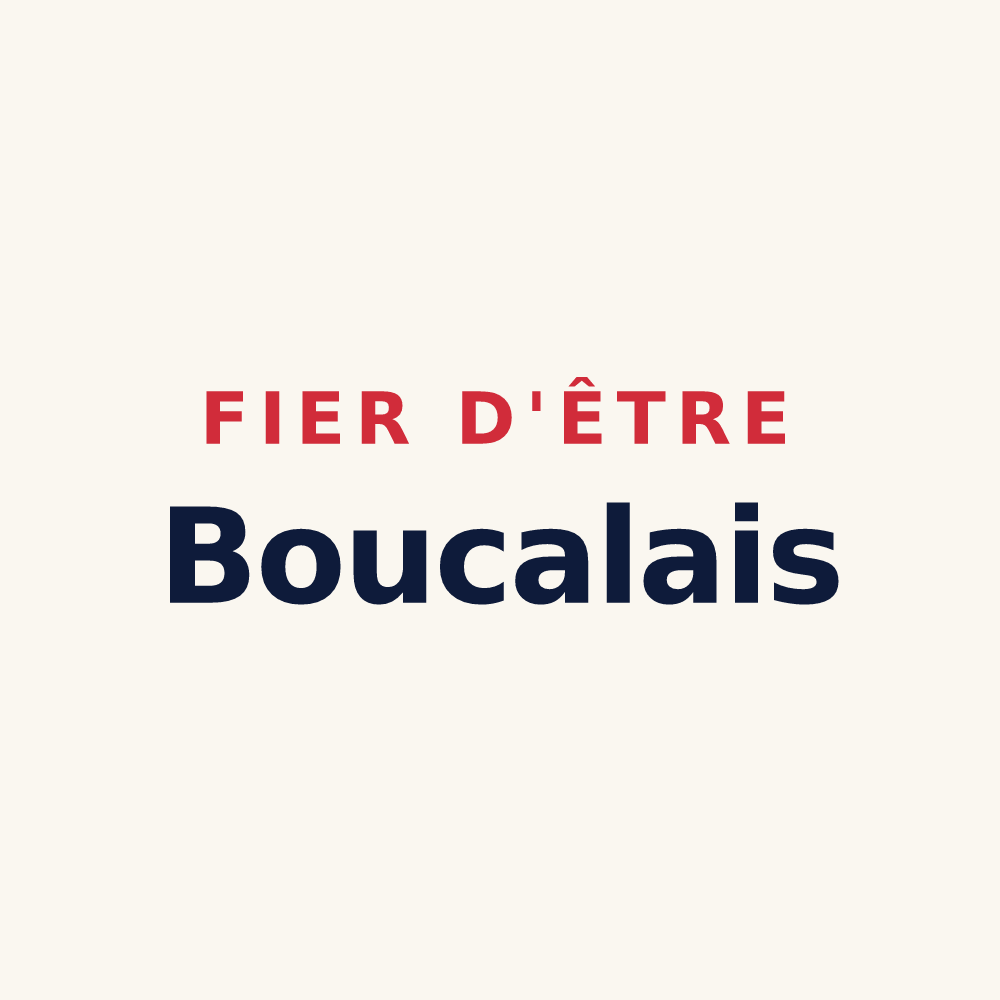 Tasse « Fier d'être Boucalais » — design pour Boucau