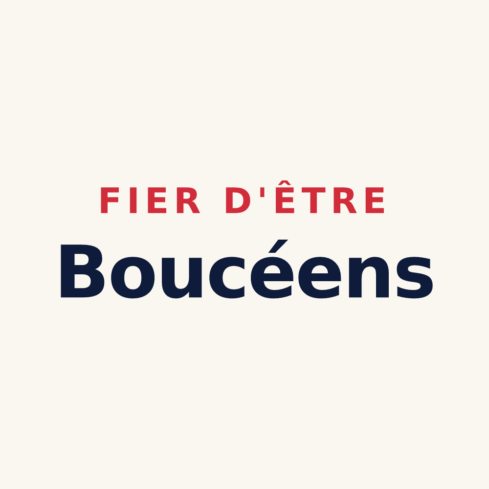 Tasse « Fier d'être Boucéens » — design pour Boucé