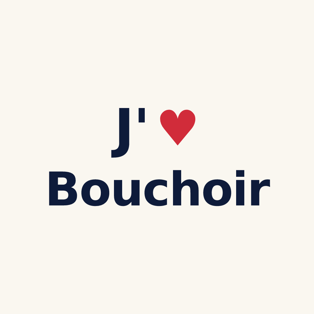Tasse personnalisée Bouchoir — design J'aime Bouchoir