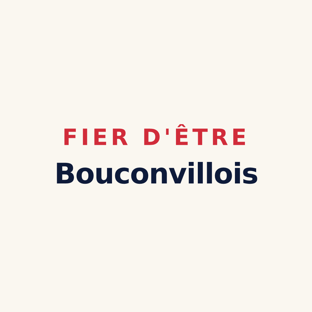 Tasse « Fier d'être Bouconvillois » — design pour Bouconville