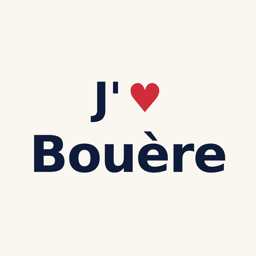 Tasse personnalisée Bouère — design J'aime Bouère