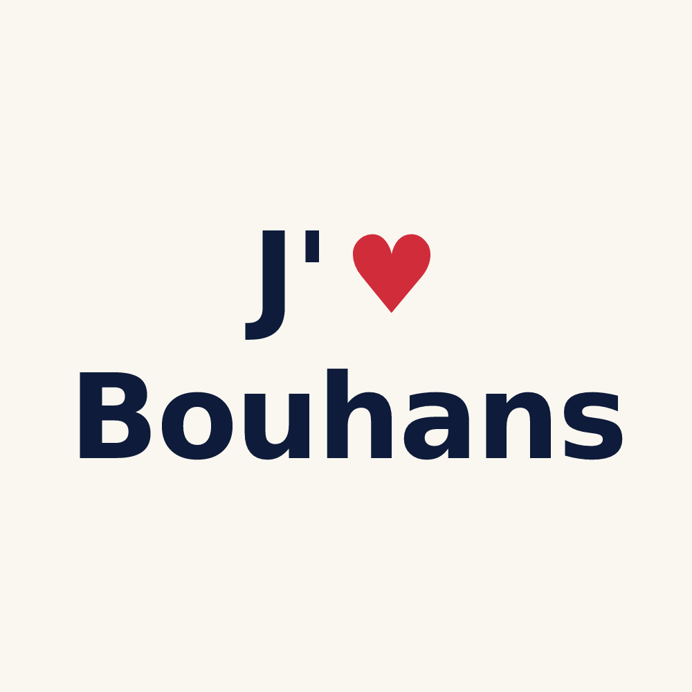 Tasse personnalisée Bouhans — design J'aime Bouhans