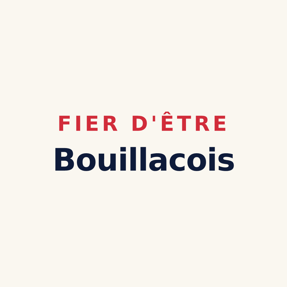 Tasse « Fier d'être Bouillacois » — design pour Bouillac