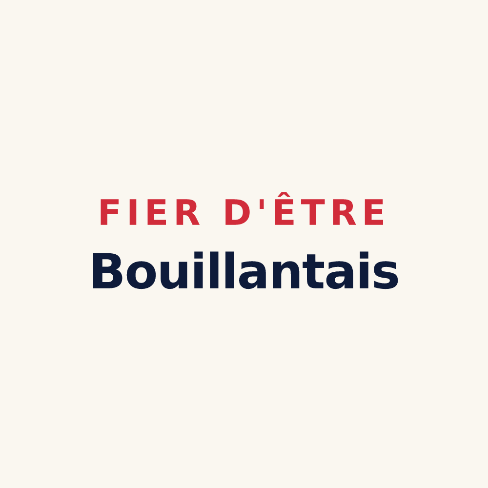 Tasse « Fier d'être Bouillantais » — design pour Bouillante
