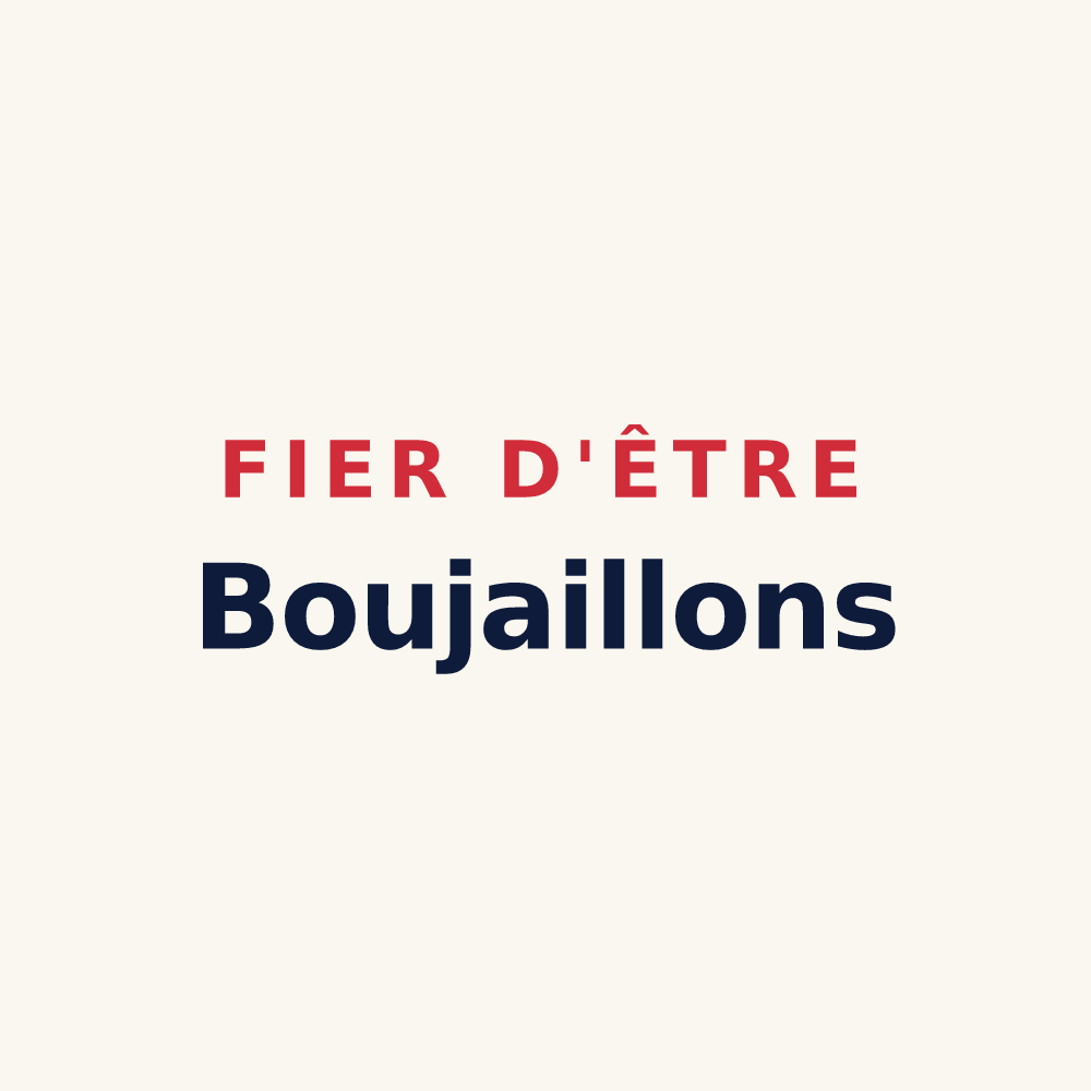 Tasse « Fier d'être Boujaillons » — design pour Boujailles