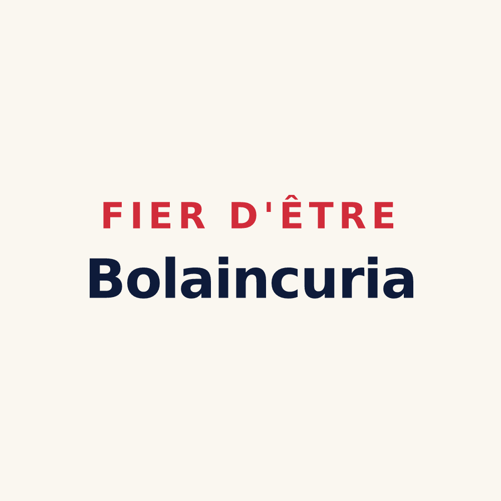 Tasse « Fier d'être Bolaincuria » — design pour Boulaincourt