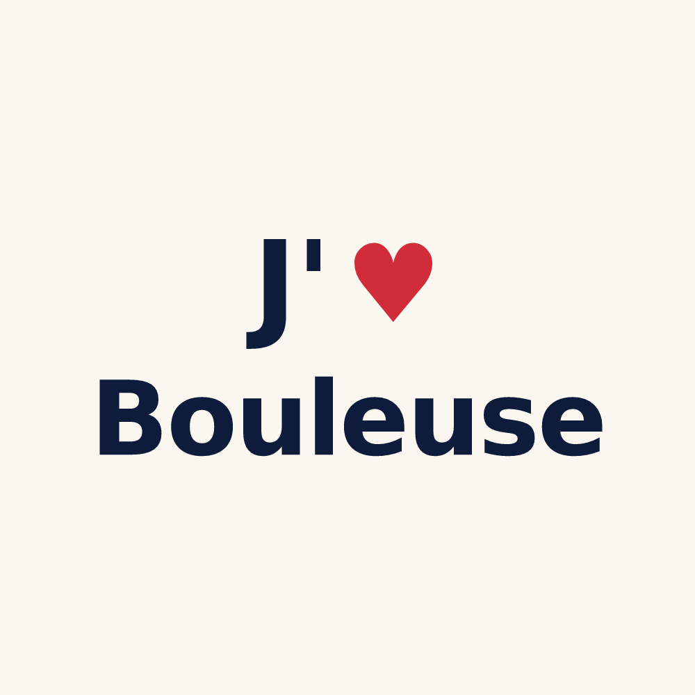 Tasse personnalisée Bouleuse — design J'aime Bouleuse