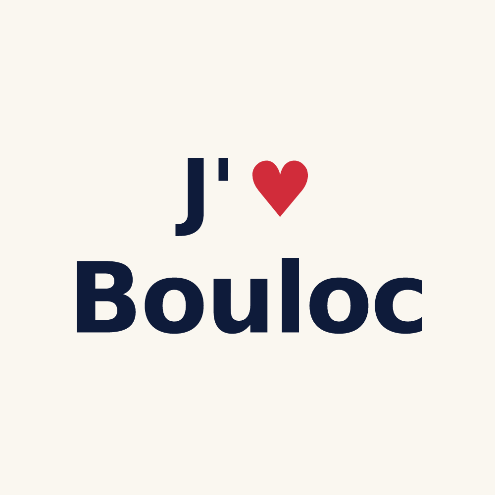Tasse personnalisée Bouloc — design J'aime Bouloc