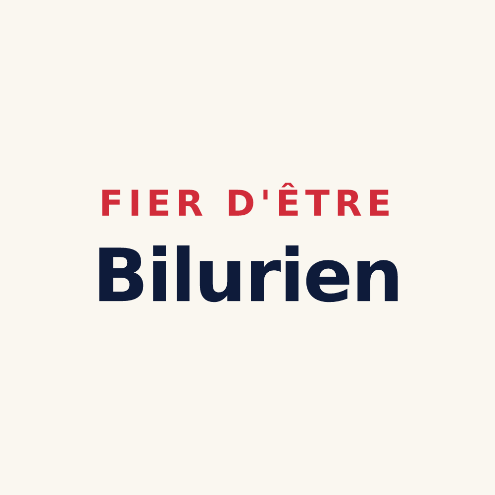 Tasse « Fier d'être Bilurien » — design pour Bouloire