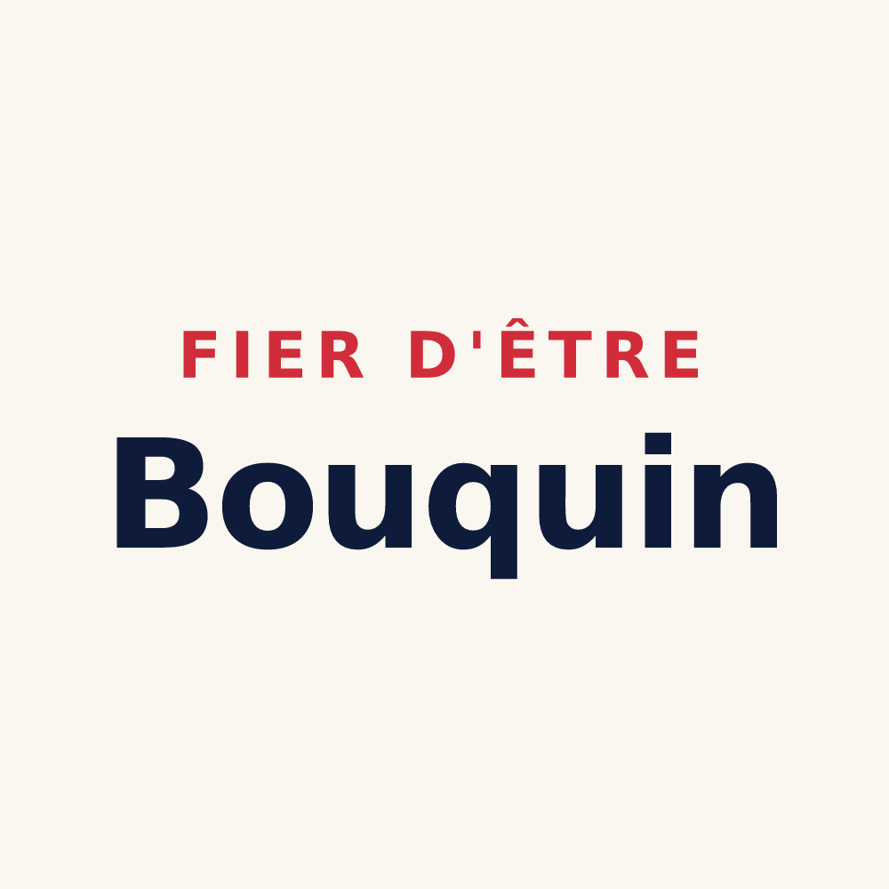 Tasse « Fier d'être Bouquin » — design pour Boult-sur-Suippe