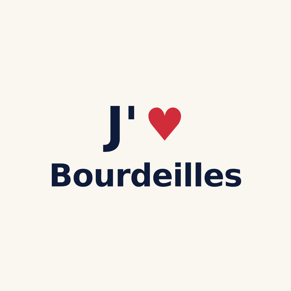 Tasse personnalisée Bourdeilles — design J'aime Bourdeilles