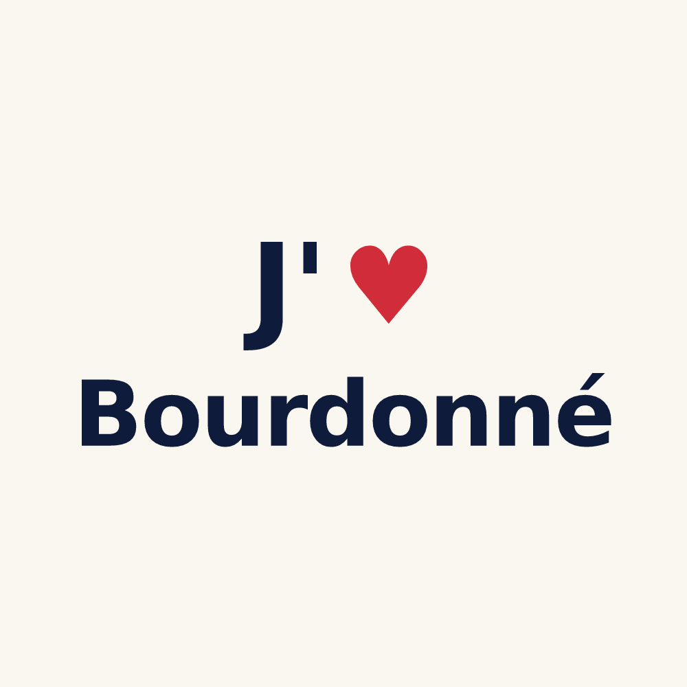 Tasse personnalisée Bourdonné — design J'aime Bourdonné
