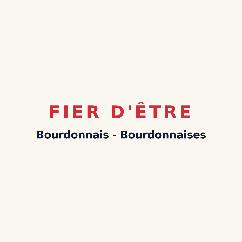 Tasse « Fier d'être Bourdonnais - Bourdonnaises » — design pour Bourdons-sur-Rognon