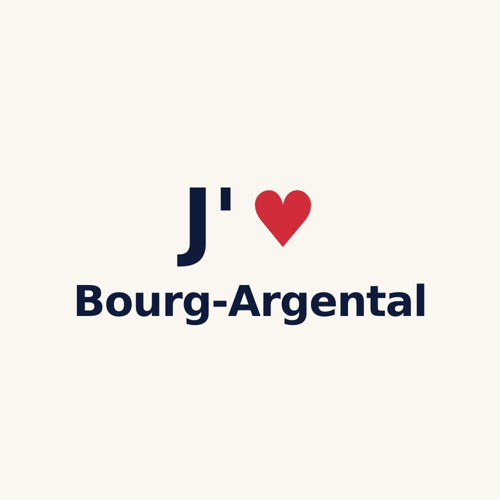 Tasse personnalisée Bourg-Argental — design J'aime Bourg-Argental