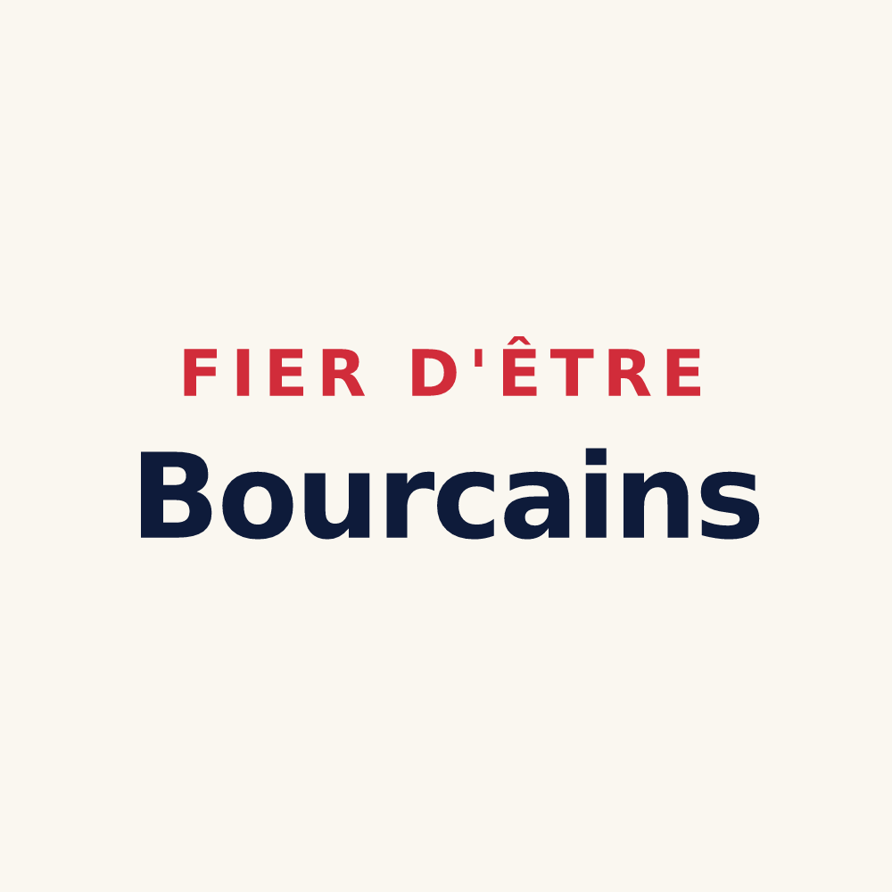 Tasse « Fier d'être Bourcains » — design pour Bourg-lès-Valence