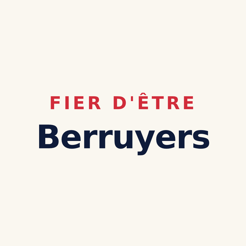 Tasse « Fier d'être Berruyers » — design pour Bourges