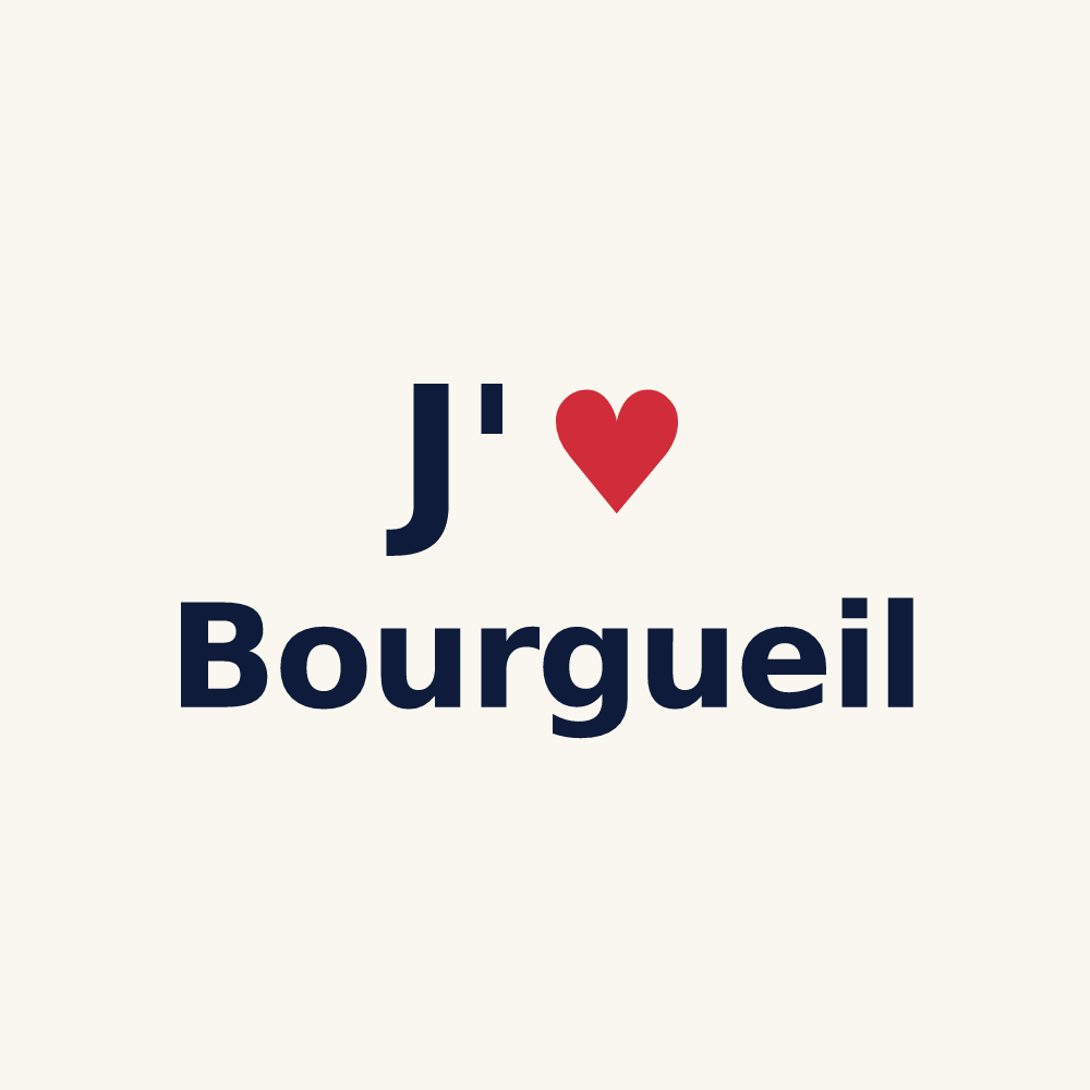 Tasse personnalisée Bourgueil — design J'aime Bourgueil