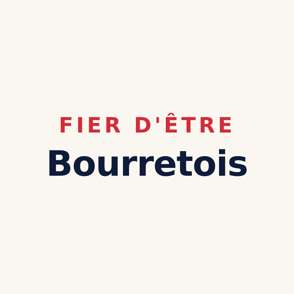 Tasse « Fier d'être Bourretois » — design pour Bourret