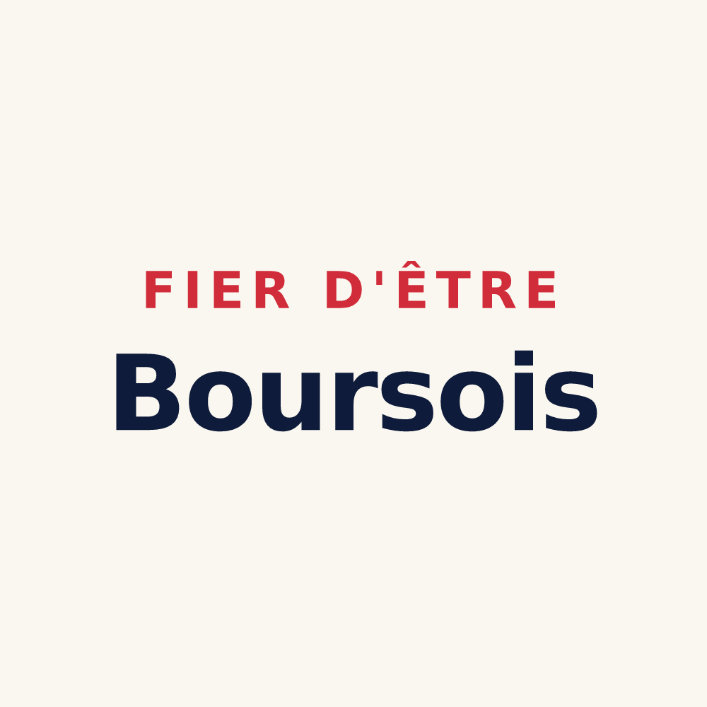 Tasse « Fier d'être Boursois » — design pour Bours