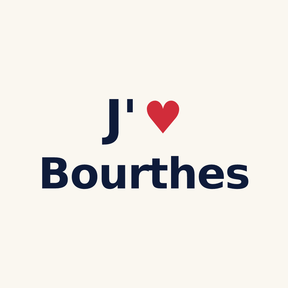 Tasse personnalisée Bourthes — design J'aime Bourthes