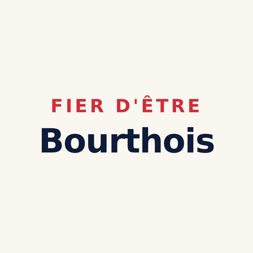 Tasse « Fier d'être Bourthois » — design pour Bourthes