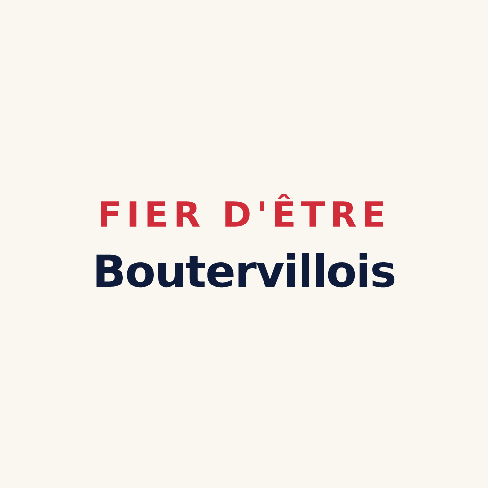 Tasse « Fier d'être Boutervillois » — design pour Boutervilliers