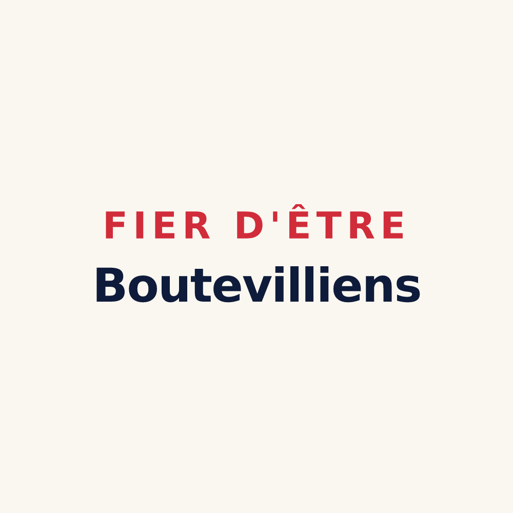 Tasse « Fier d'être Boutevilliens » — design pour Bouteville
