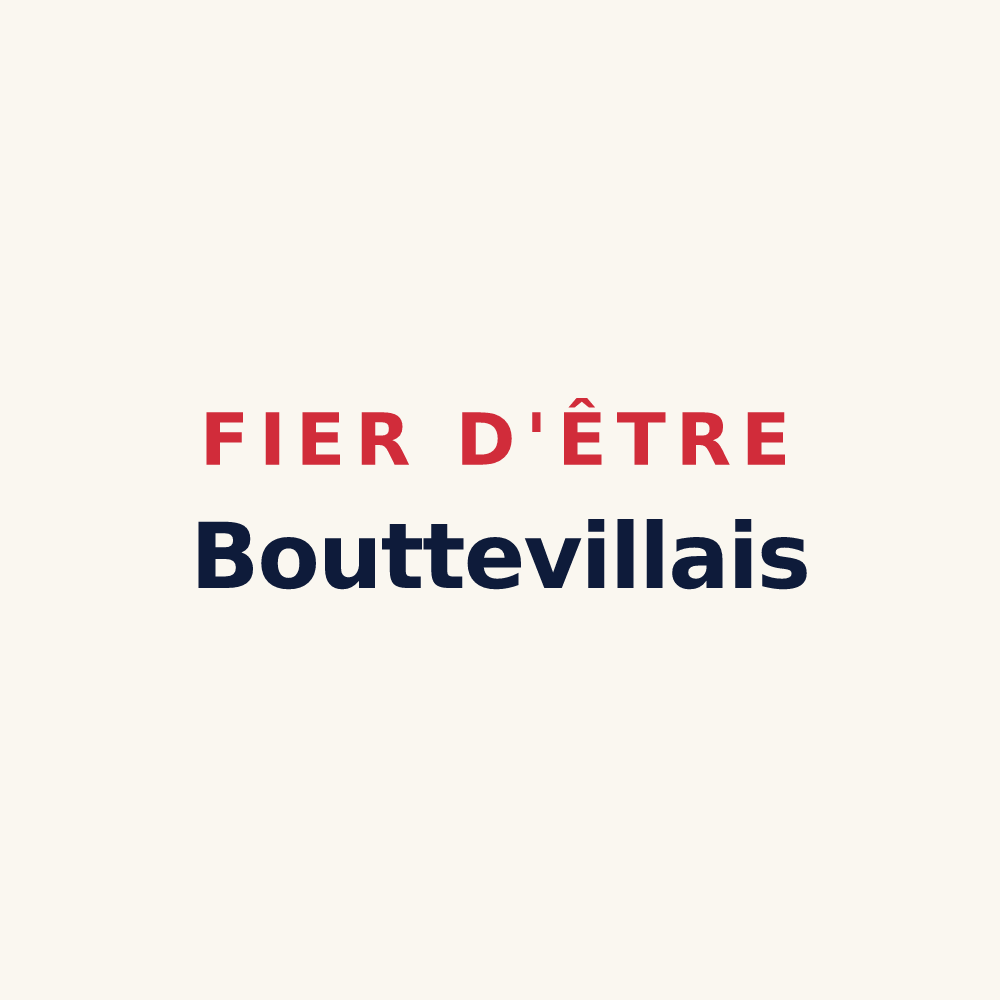 Tasse « Fier d'être Bouttevillais » — design pour Boutteville